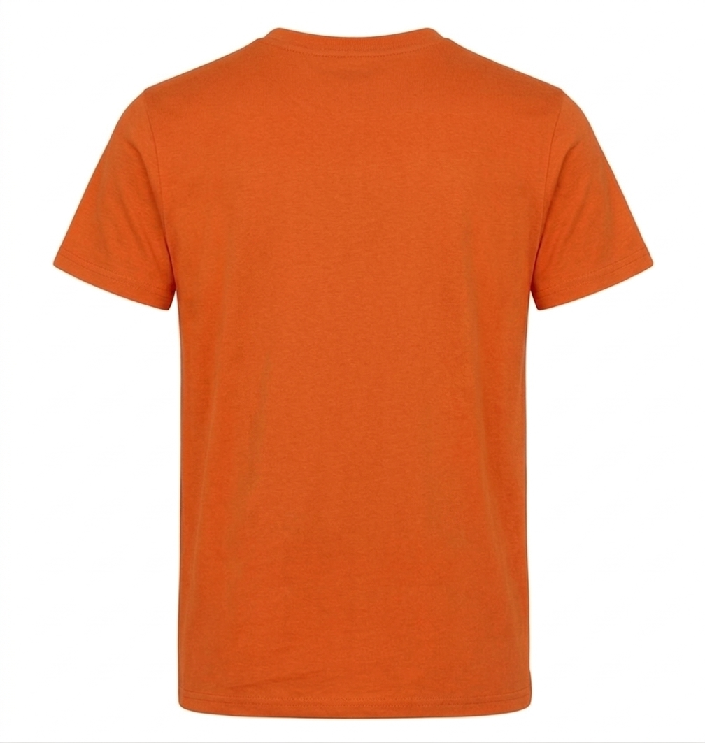 Oranje T-shirt Achterkant