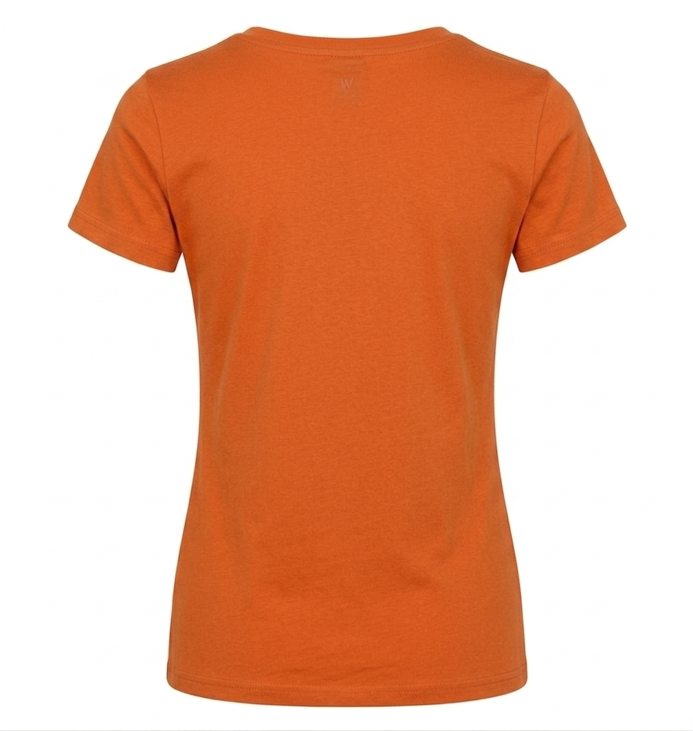 Oranje T-shirt Back Dames